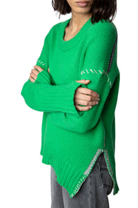 Northa cashmere jumper - Apple