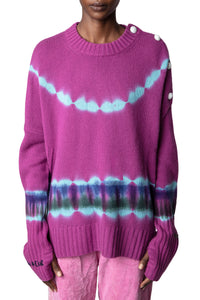 Malta cashmere jumper - Mauve