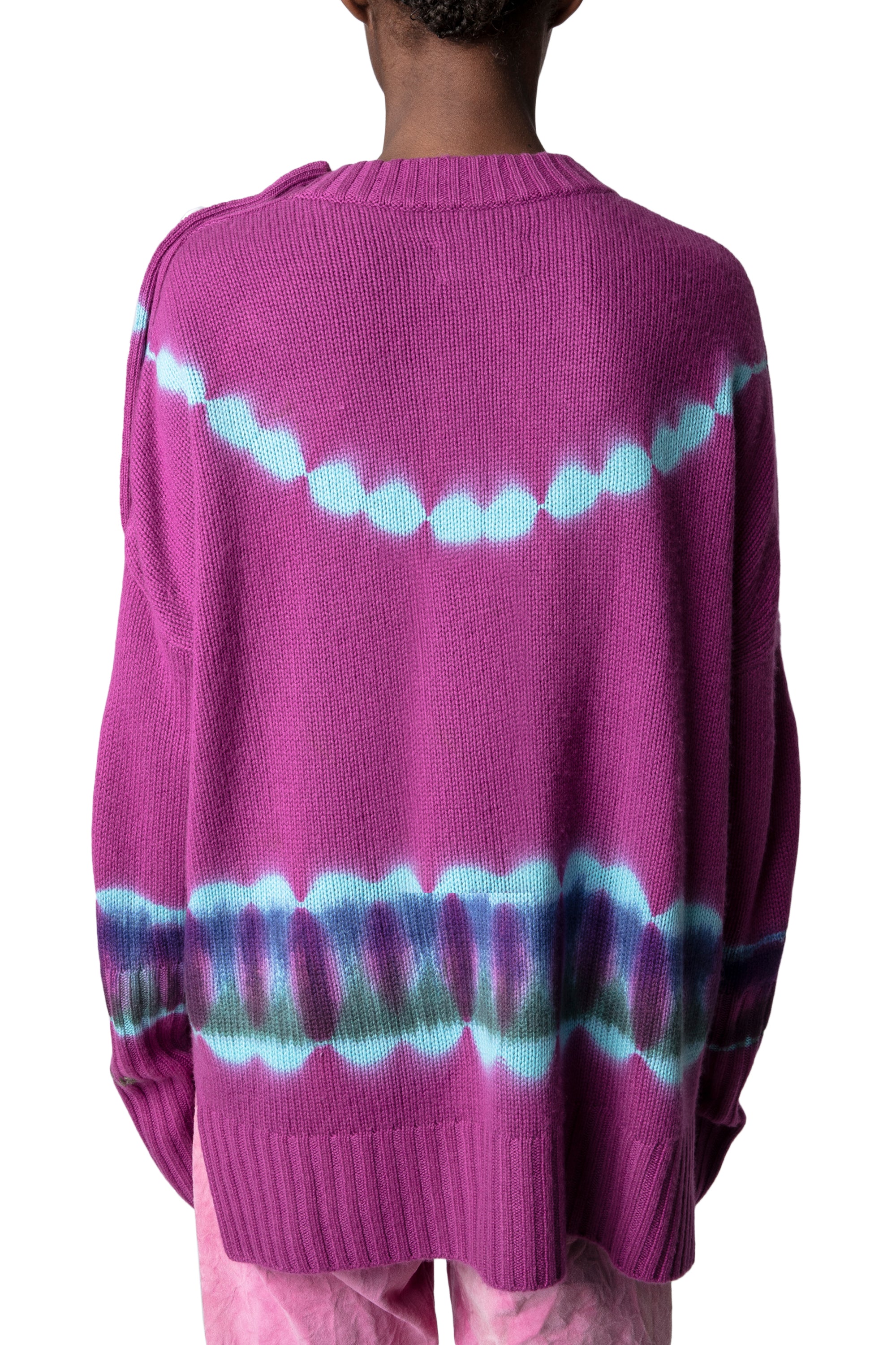 Malta cashmere jumper - Mauve