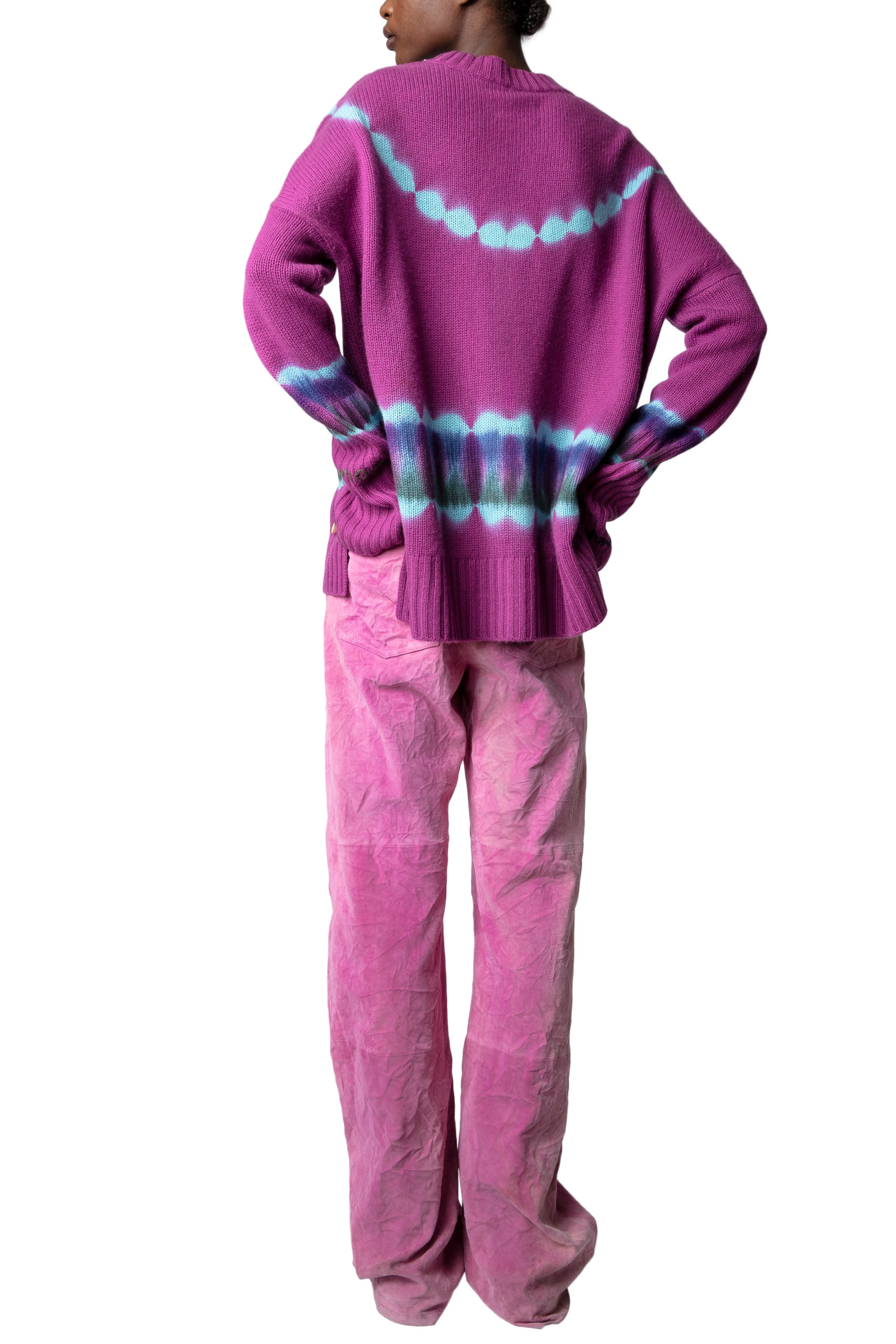 Malta cashmere jumper - Mauve