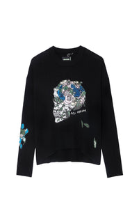Pull Markus en cachemire - Noir