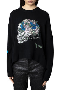 Pull Markus en cachemire - Noir