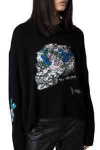 Pull Markus en cachemire - Noir