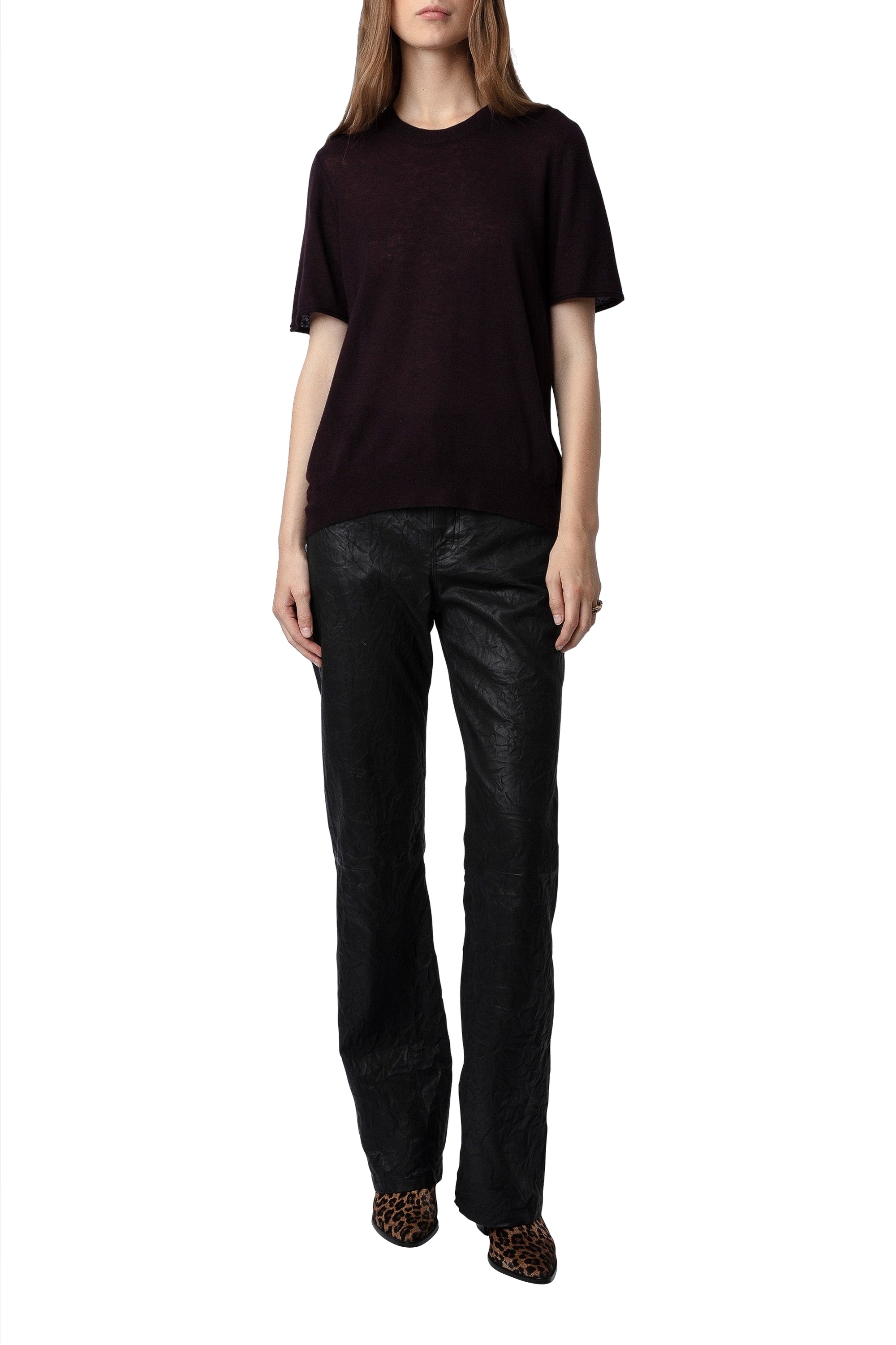 Ida cashmere jumper - Chocolate