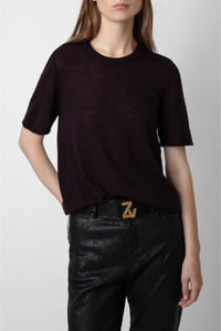 Ida cashmere jumper - Chocolate
