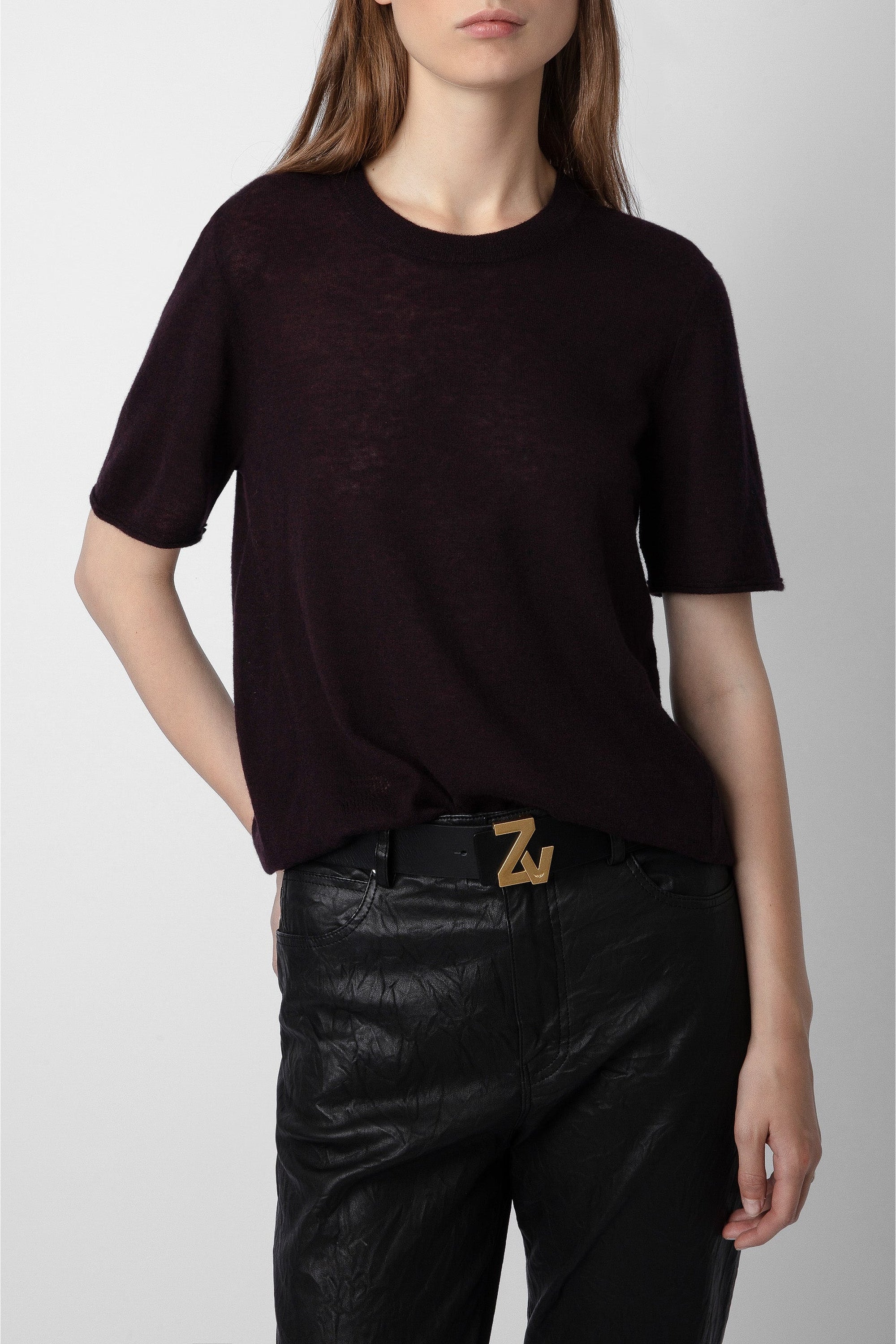 Ida cashmere jumper - Chocolate