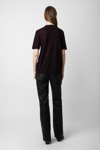 Ida cashmere jumper - Chocolate