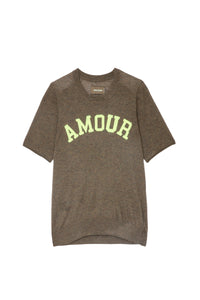 Pull Maddy en cachemire - Kaki