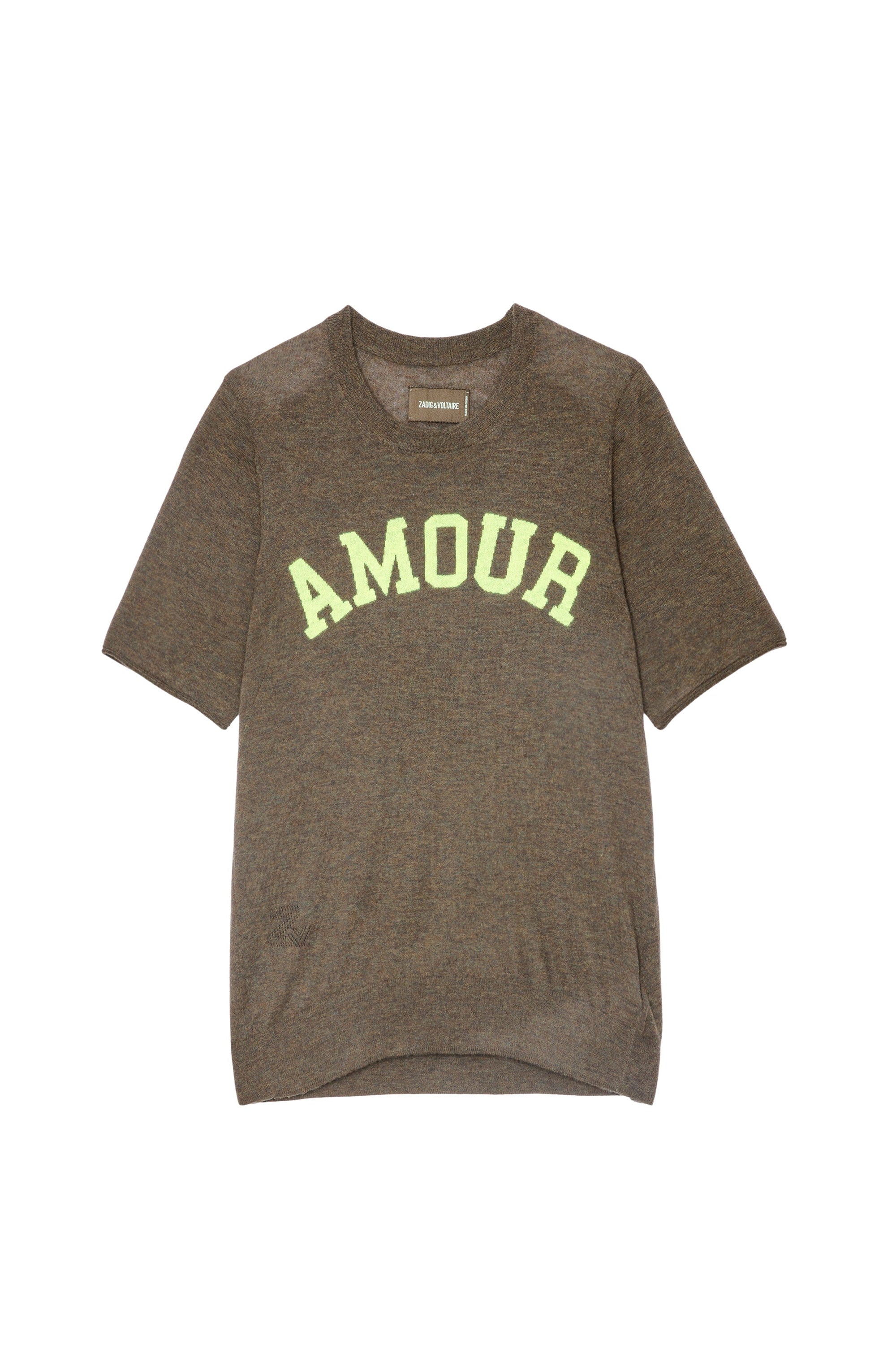 Pull Maddy en cachemire - Kaki
