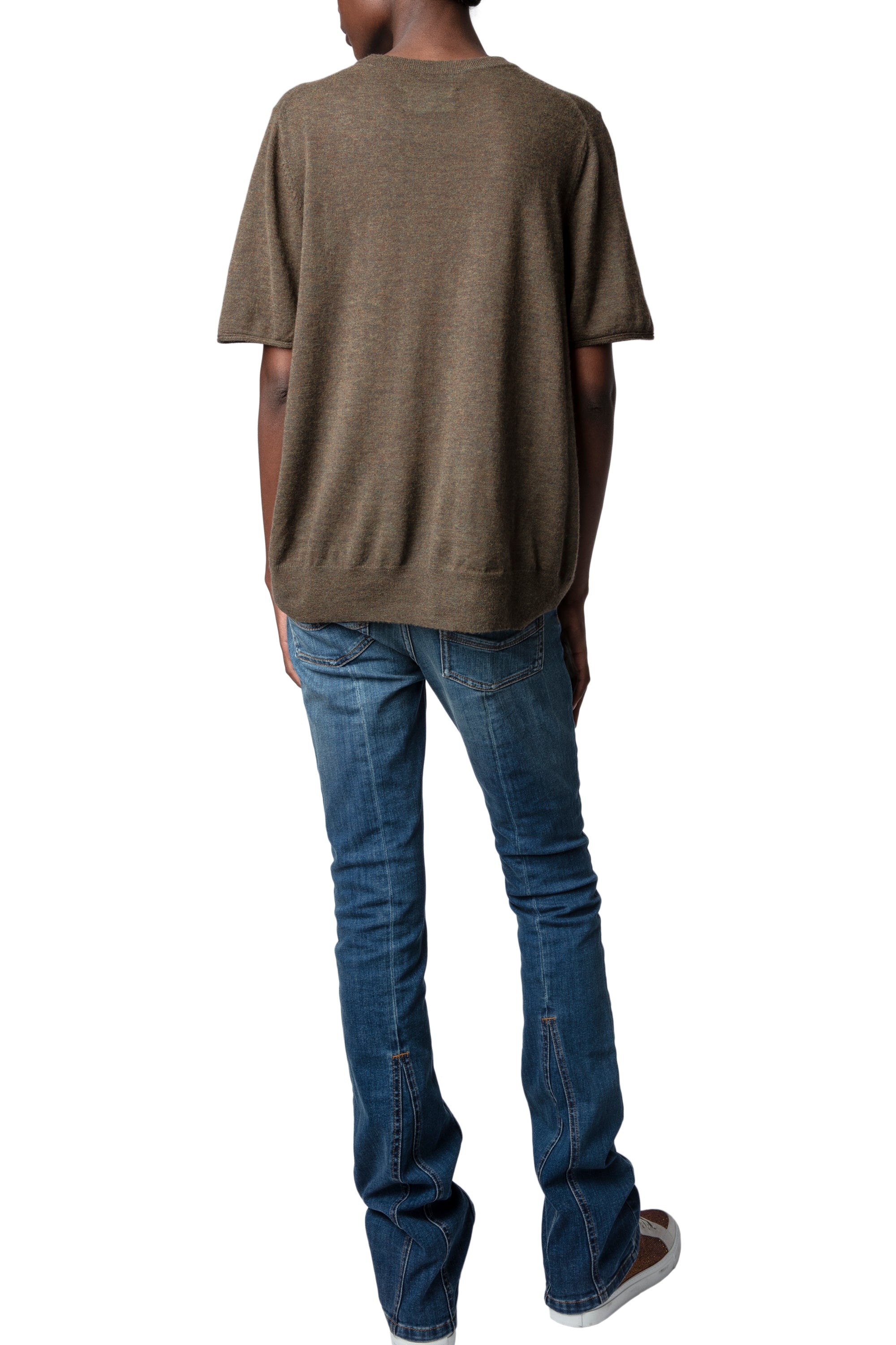 Pull Maddy en cachemire - Kaki