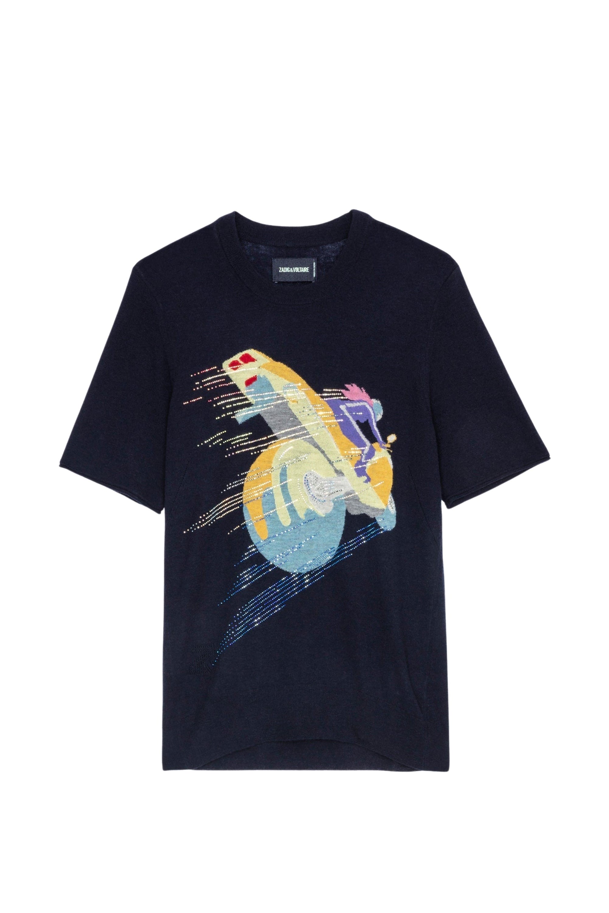 Pull Ida en cachemire - Encre