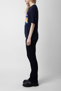 Pull Ida en cachemire - Encre