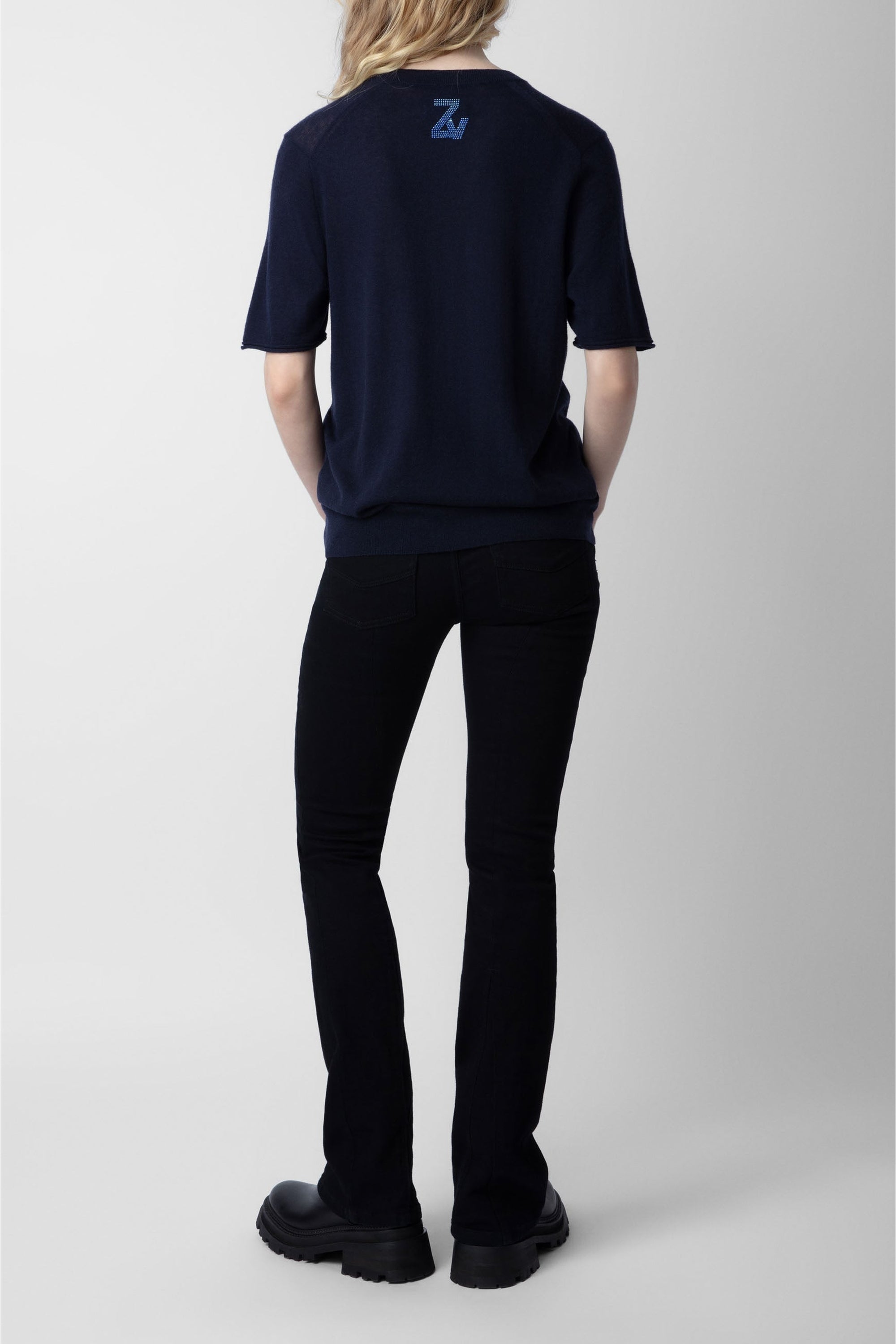 Pull Ida en cachemire - Encre