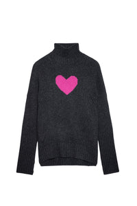 Pull Alma en laine - Ardoise