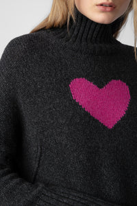 Pull Alma en laine - Ardoise