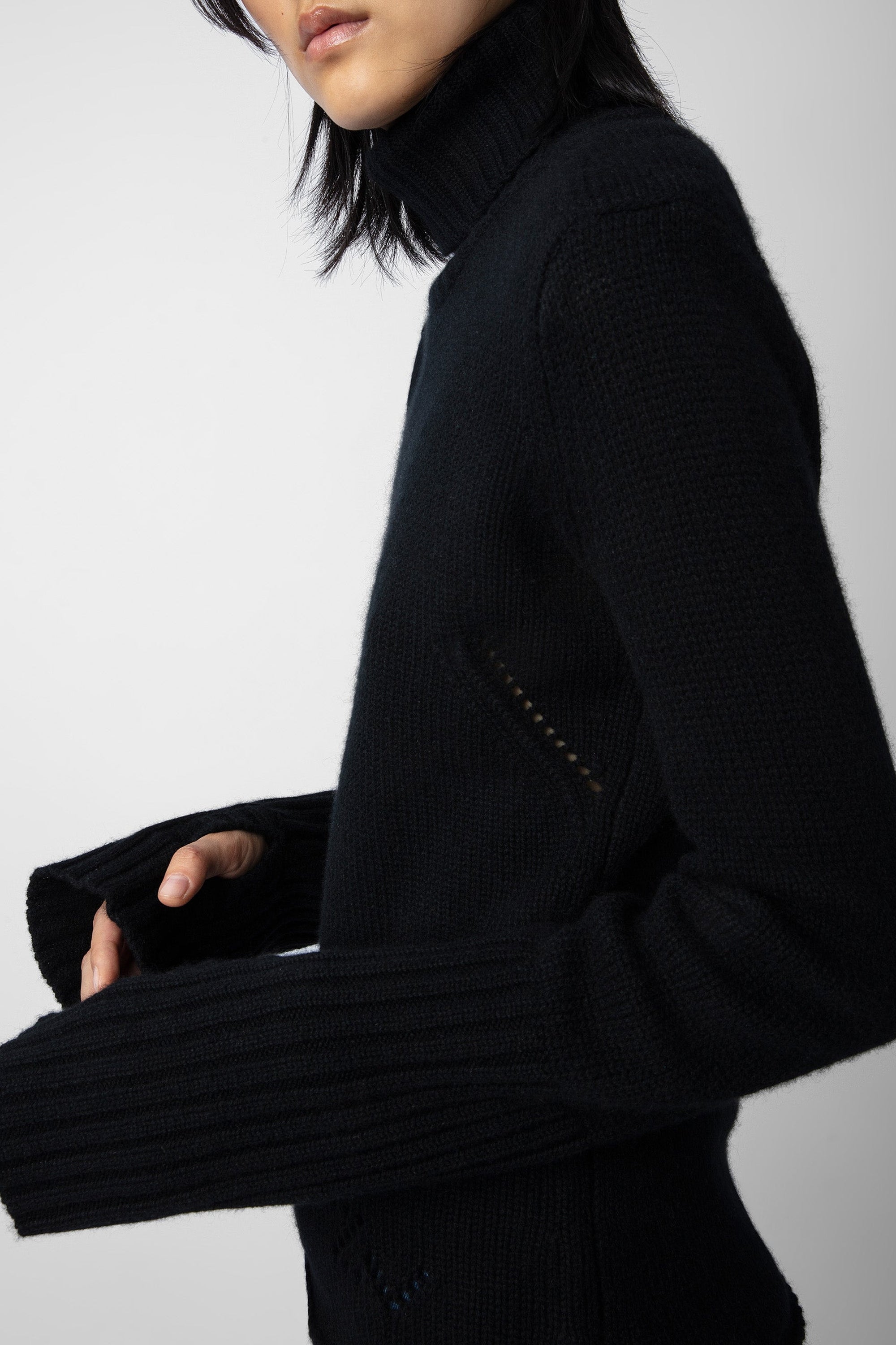 Pull Biky en cachemire - Noir