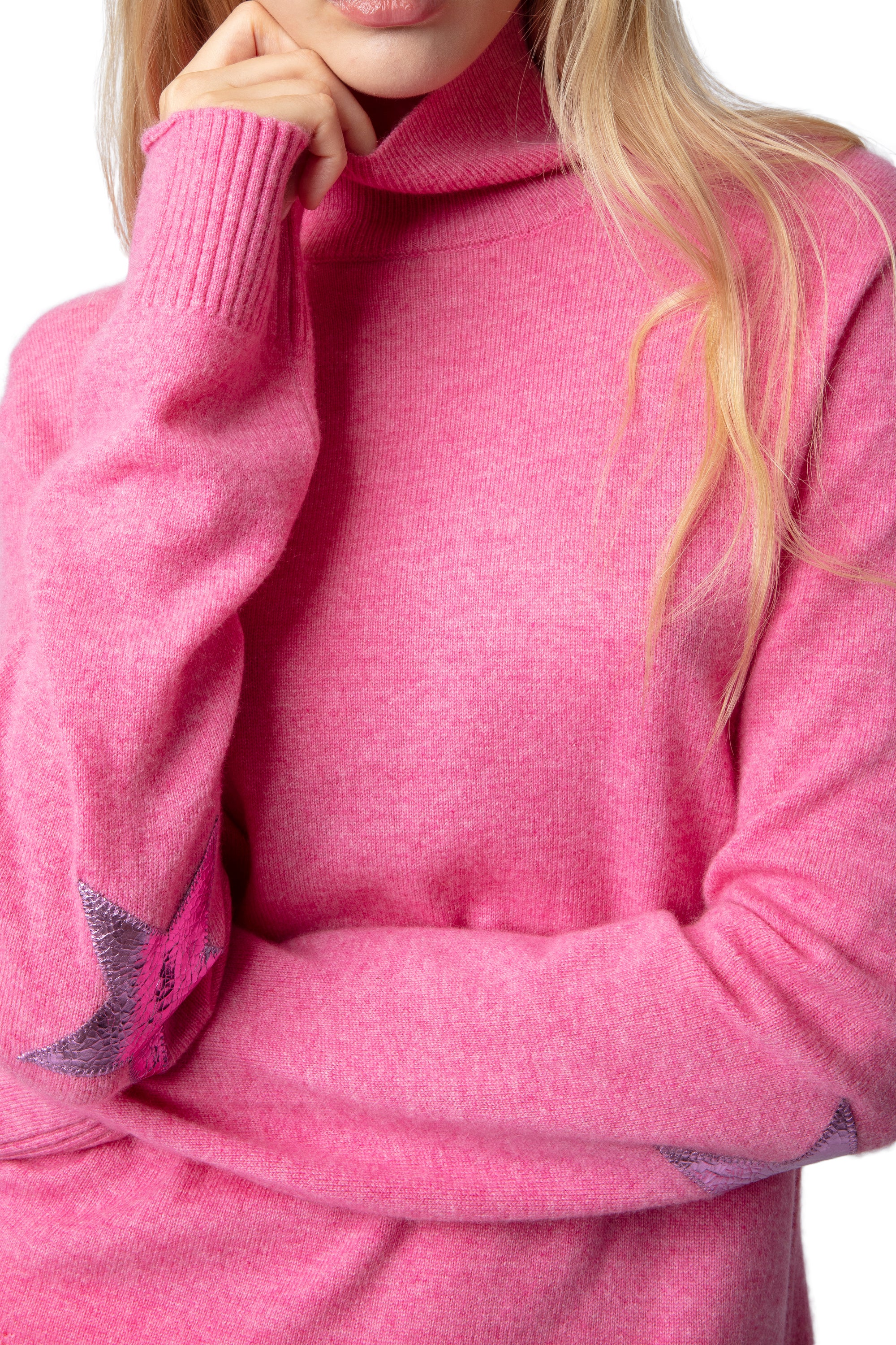 Pull Ginny Patch en cachemire - Rubber