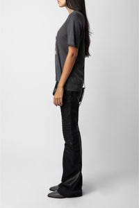 Ida Photoprint cashmere jumper - Slate