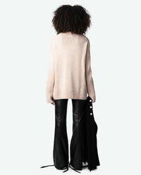 Sweat-shirt Alma Spiked Heart en laine - Sweet