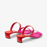ZNO STOCK 0 / Reco 200 FUCHSIA/PAPRIKA Sandal KYDA 35