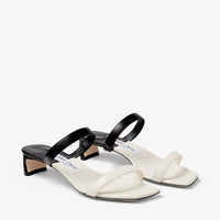 ZNO STOCK 0 / Reco 200 LATTE/BLACK Sandal KYDA 35