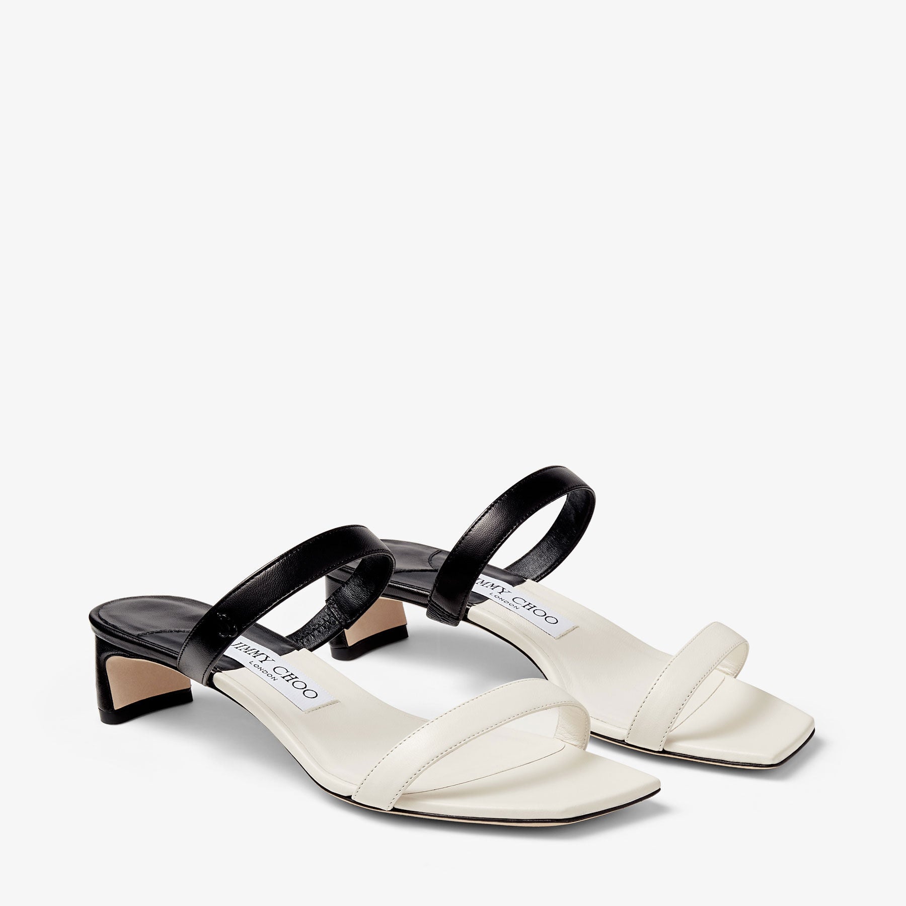 ZNO STOCK 0 / Reco 200 LATTE/BLACK Sandal KYDA 35