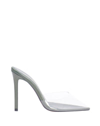 KYLIE  MULE CLEAR PVC