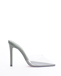 KYLIE  MULE CLEAR PVC