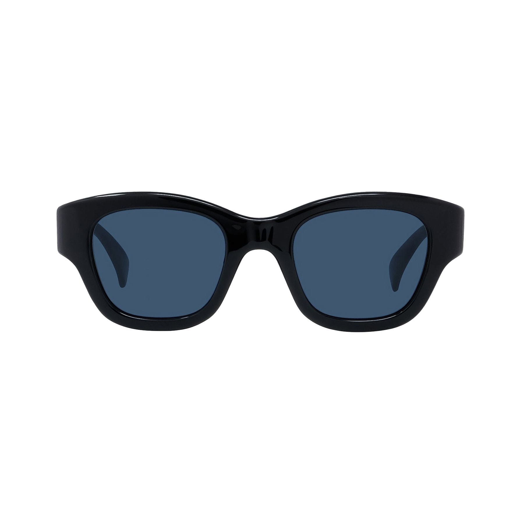 Lunettes de soleil Boke Flower - Shiny Black & Blue