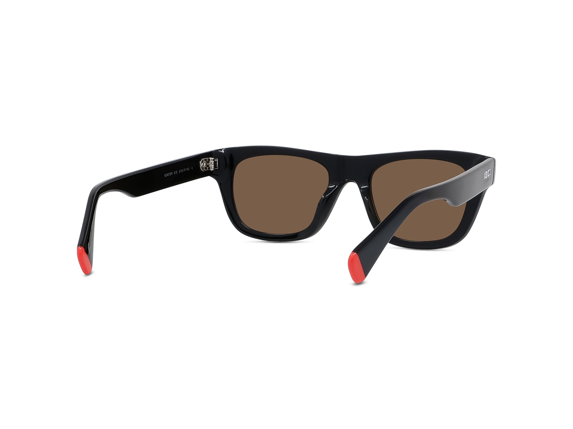 Sunglasses Aka - Shiny Black  & Brown