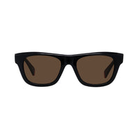 Lunettes de soleil Aka - Shiny Black & Brown