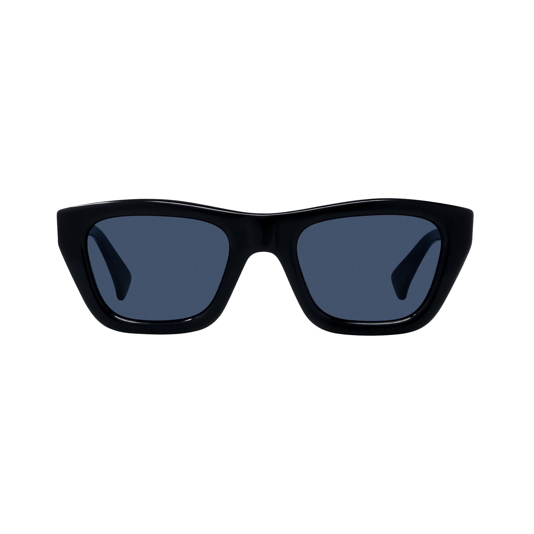 Lunettes de soleil 1970 - Shiny Black & Blue