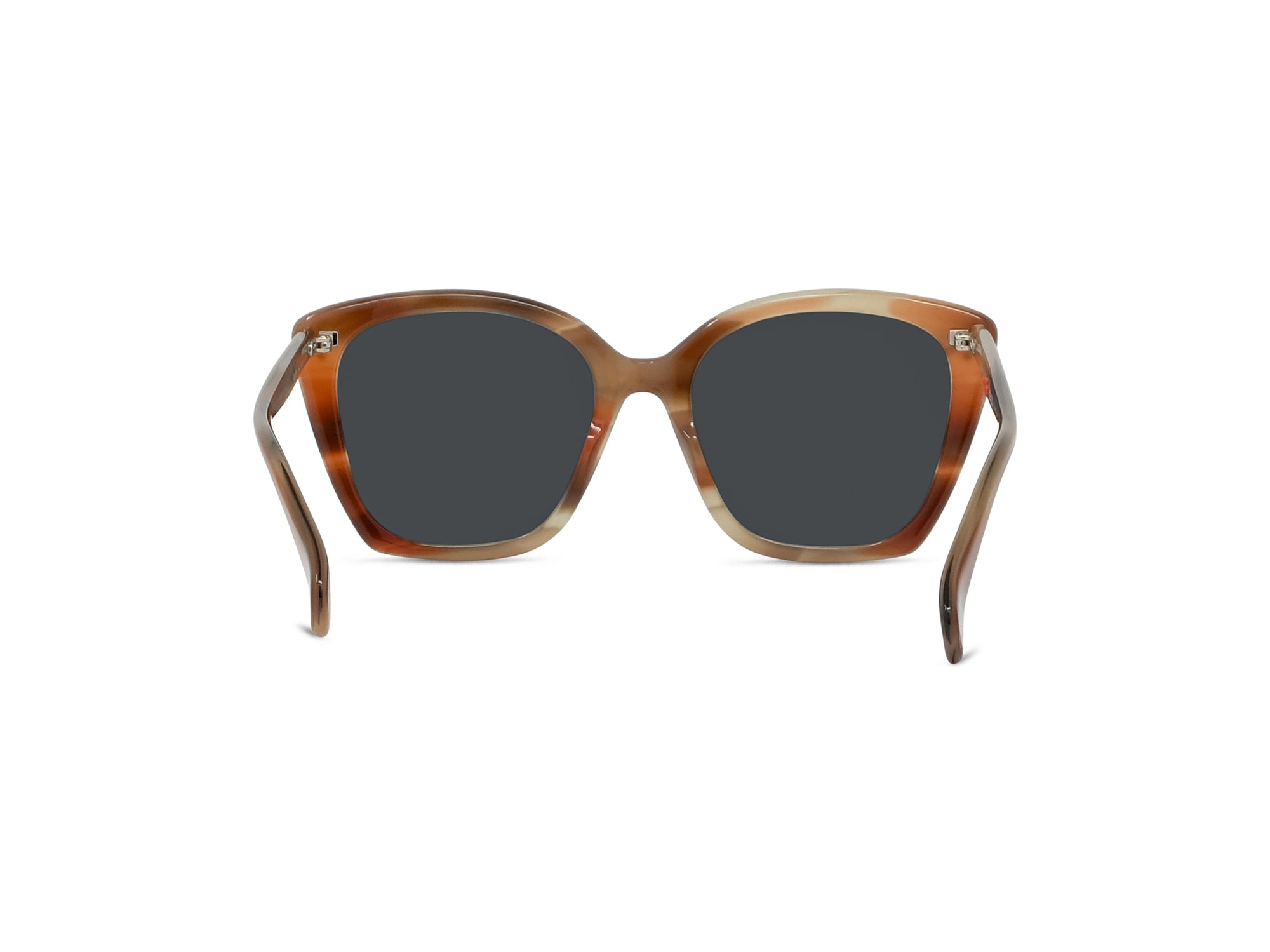 Sunglasses Boke Flower - Coloured Horn & Smoke
