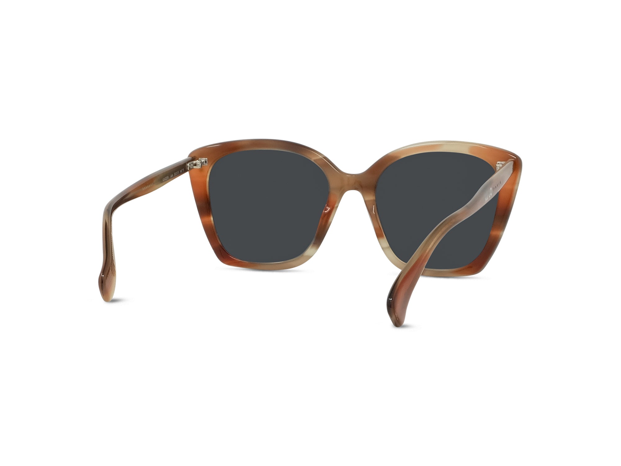 Sunglasses Boke Flower - Coloured Horn & Smoke