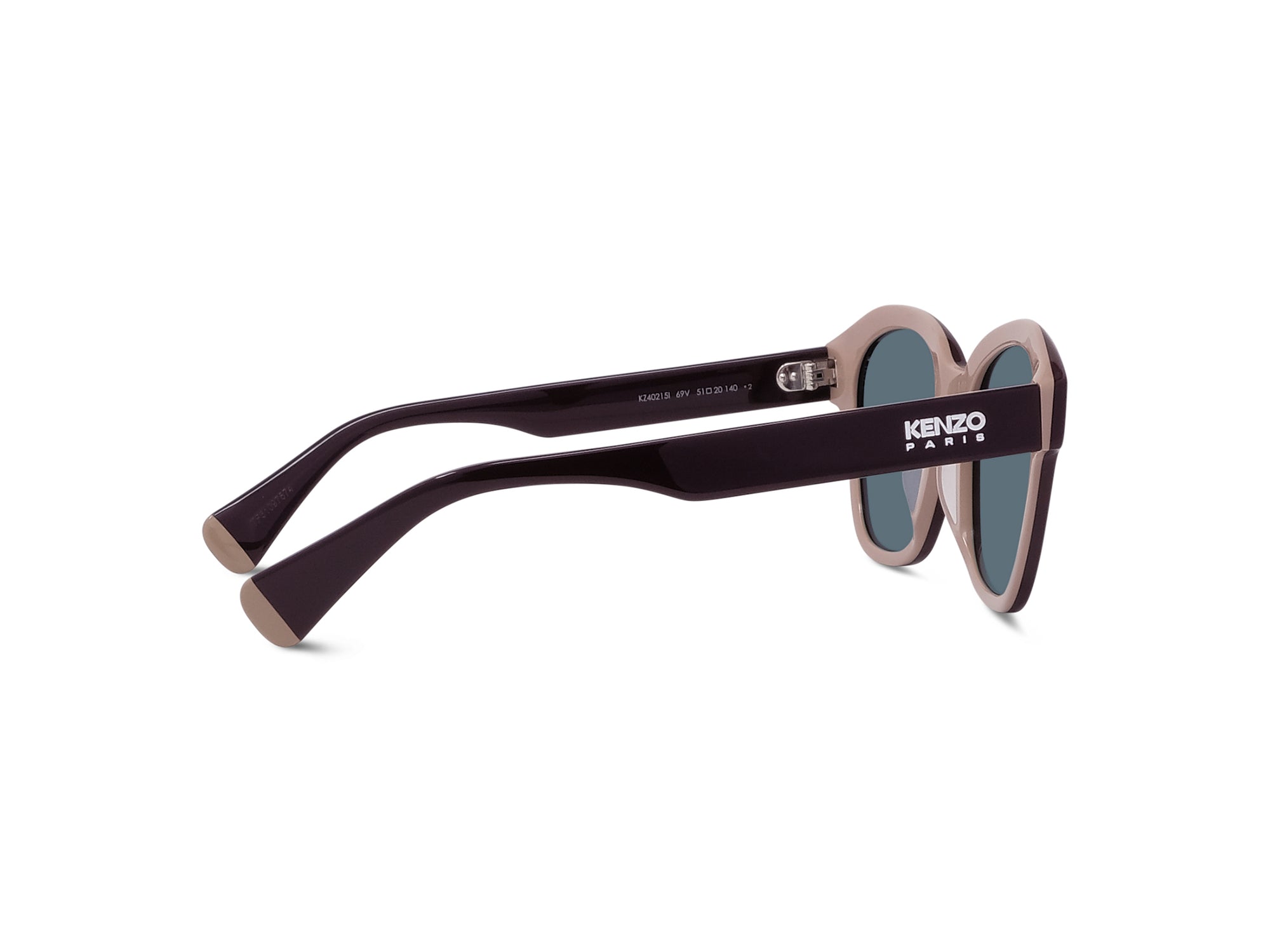 Sunglasses Aka - Shiny Bordeaux & Blue