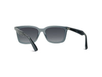Sunglasses Weave - Shiny Blue & Gradient Smoke