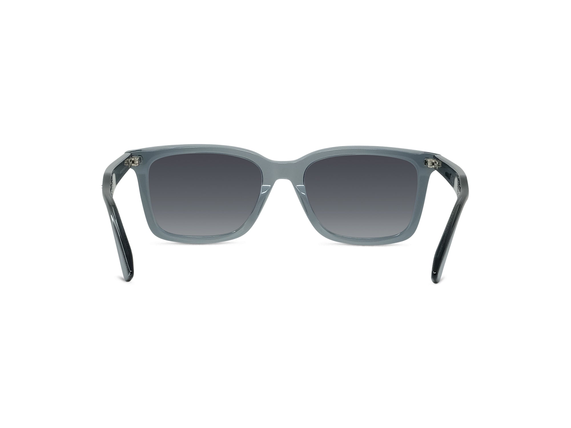 Sunglasses Weave - Shiny Blue & Gradient Smoke