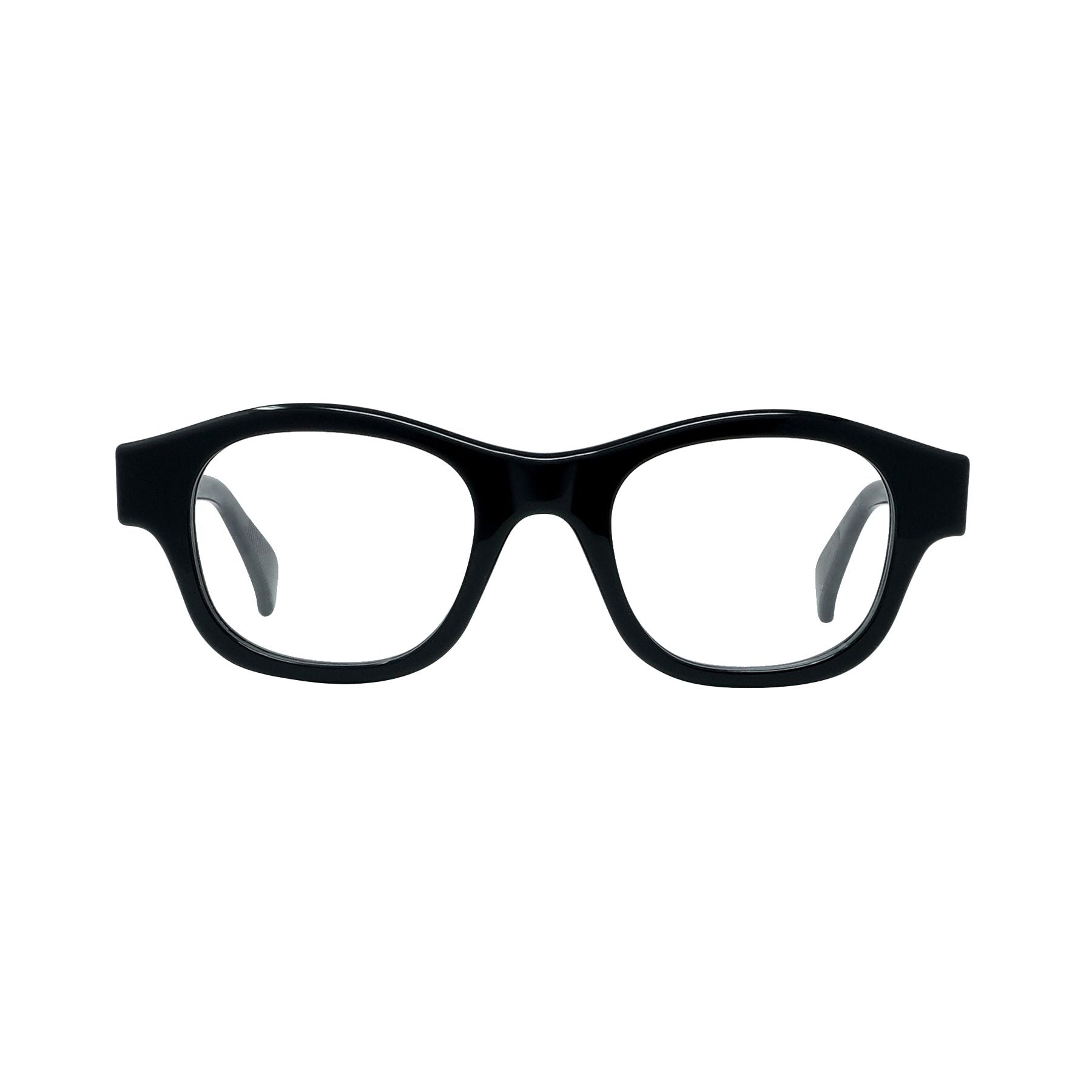 Lunettes de vue 1970 - Shiny Black