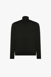 Cardigan en soie mélangée - Marron & Noir