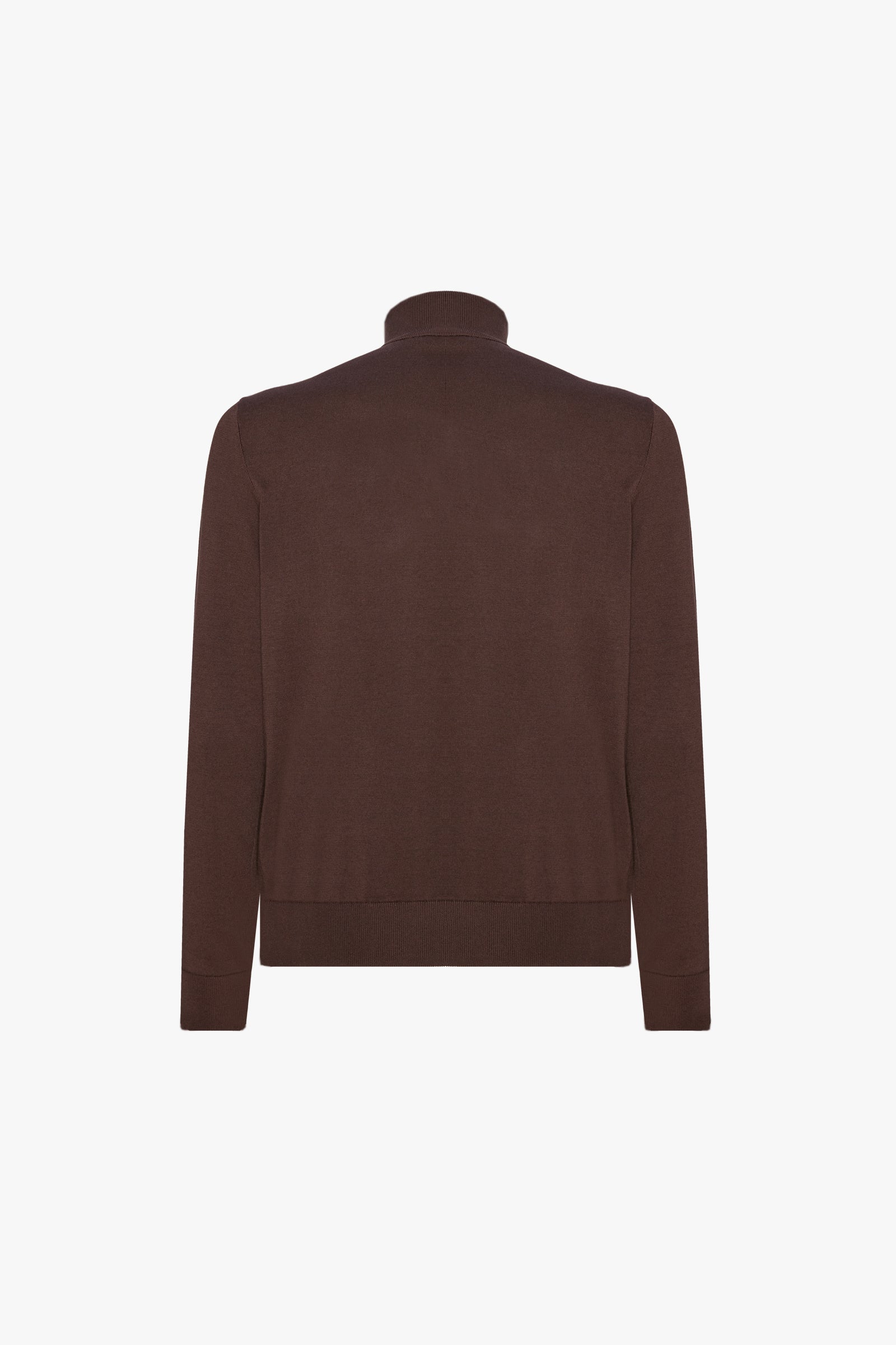 Blouson à empiècements en soie - Marron