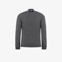 Cardigan zippé à maille torsadée en cachemire - Gris