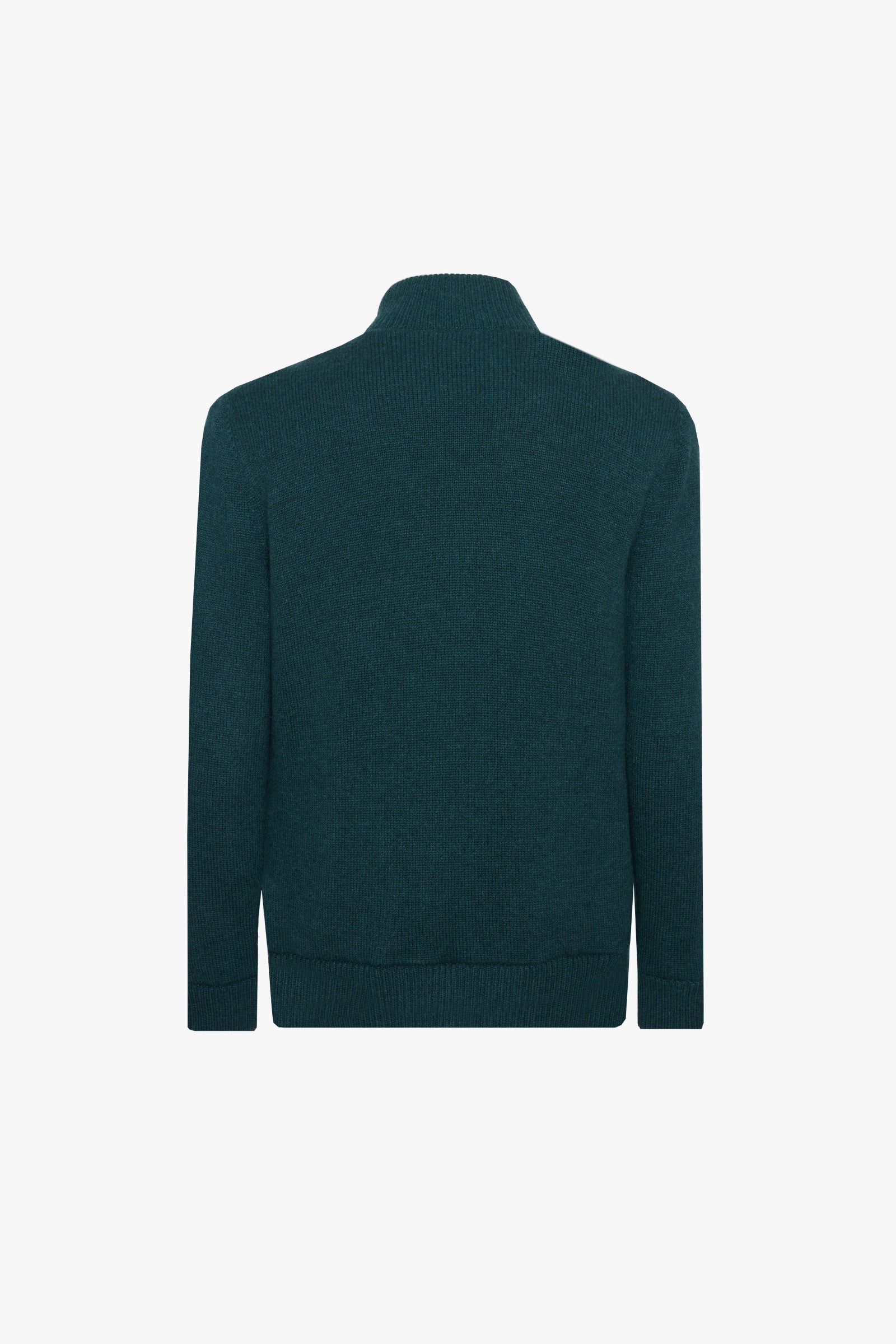Cardigan à motif géométrique en cachemire - Vert