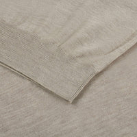 Pull à col zippé en cachemire - Beige