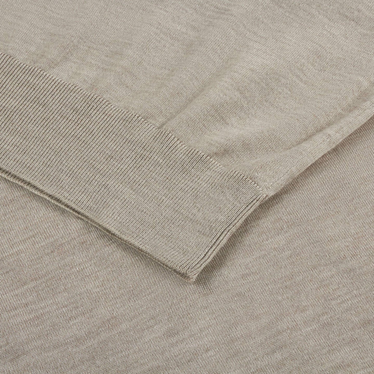 Pull à col zippé en cachemire - Beige