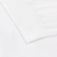 Polo à col zippé et motif en soie mélangée - Blanc & Bleu