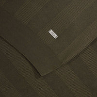 Polo zippé à col en soie - Vert