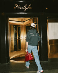 Sweat à capuche zippé avec logo - Black