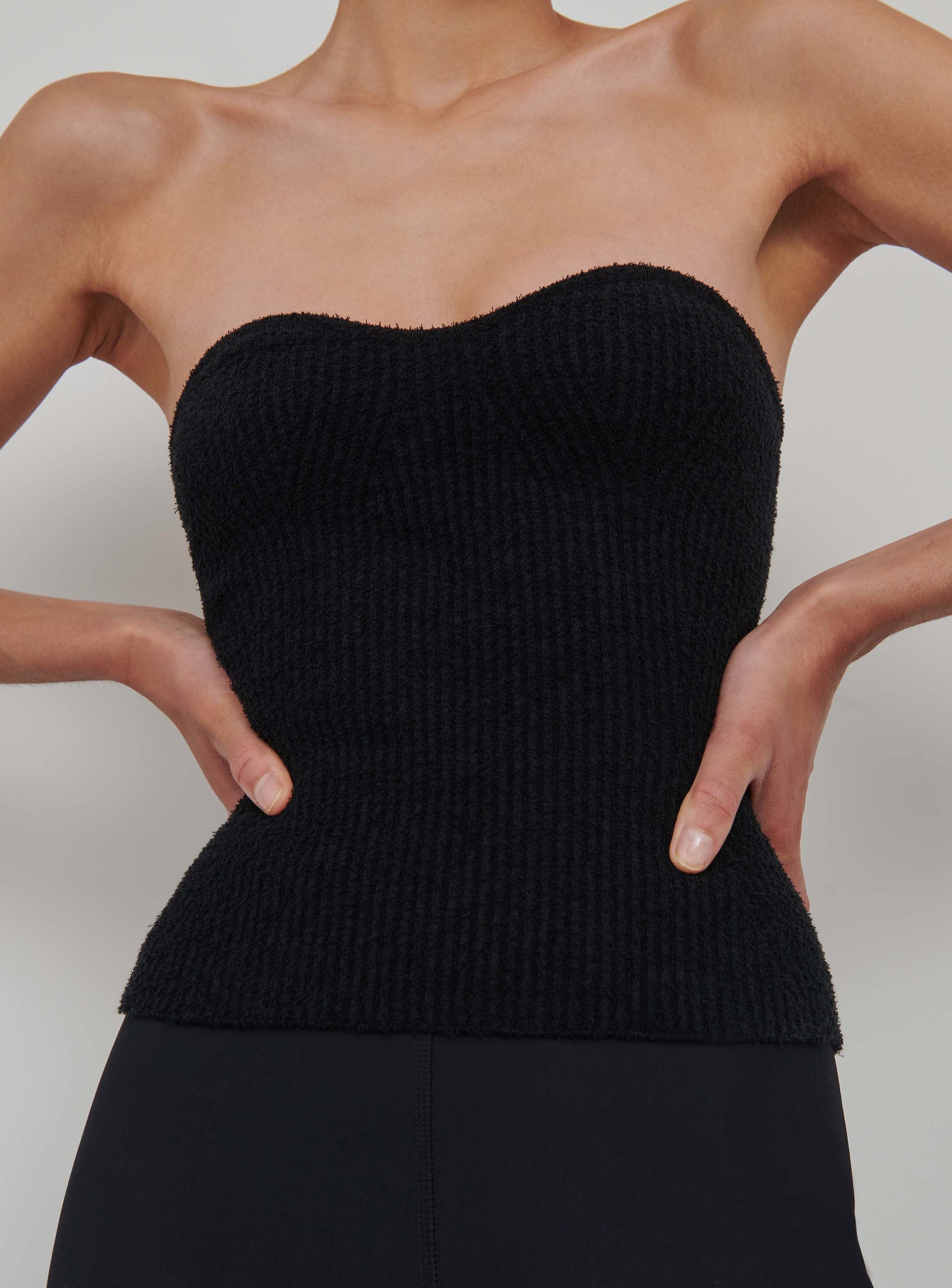 Knit Bandeau - Black