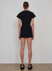 Knit Skirt Mini - Black