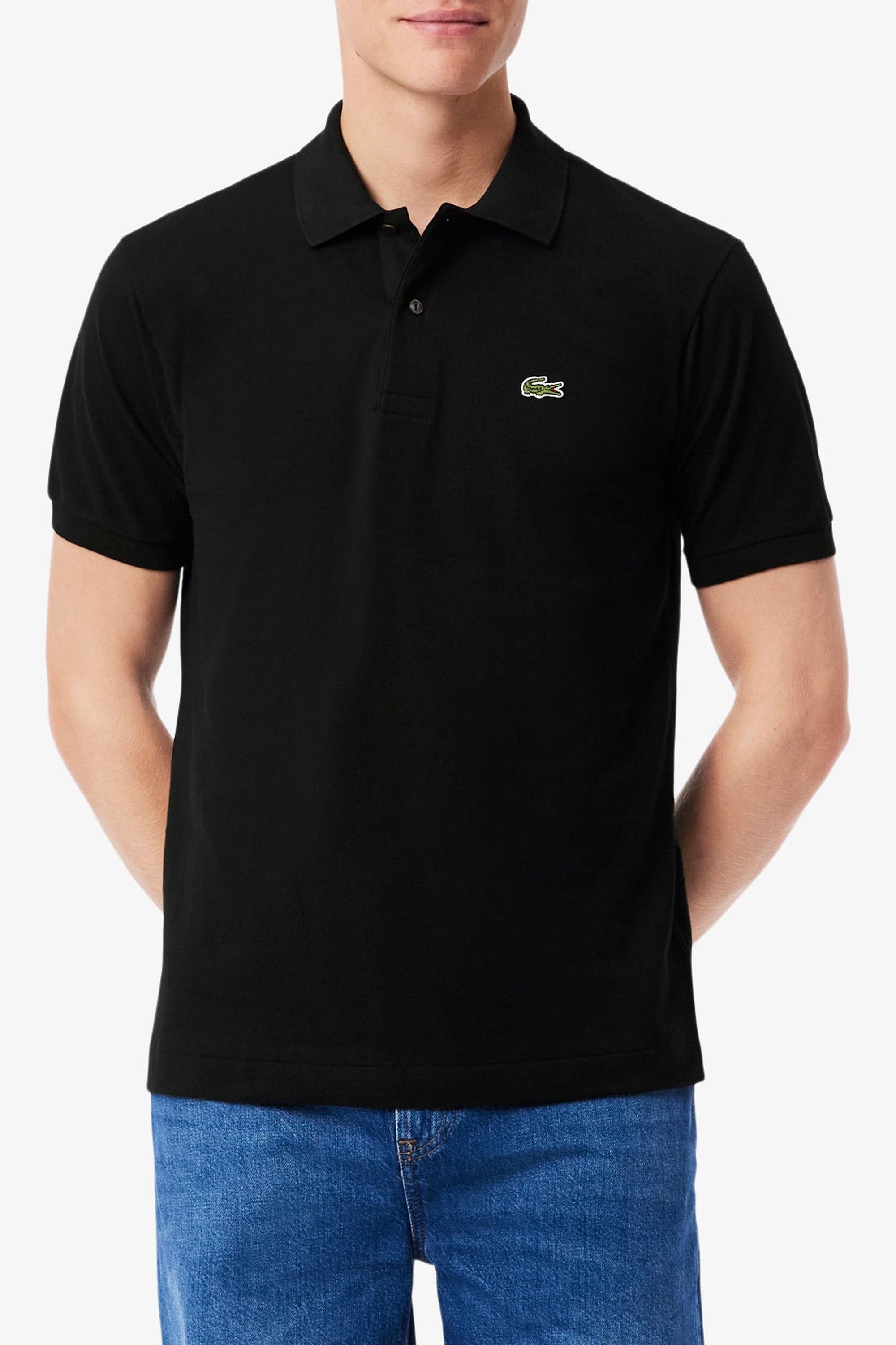 Polo L.12.12 en piqué - Noir